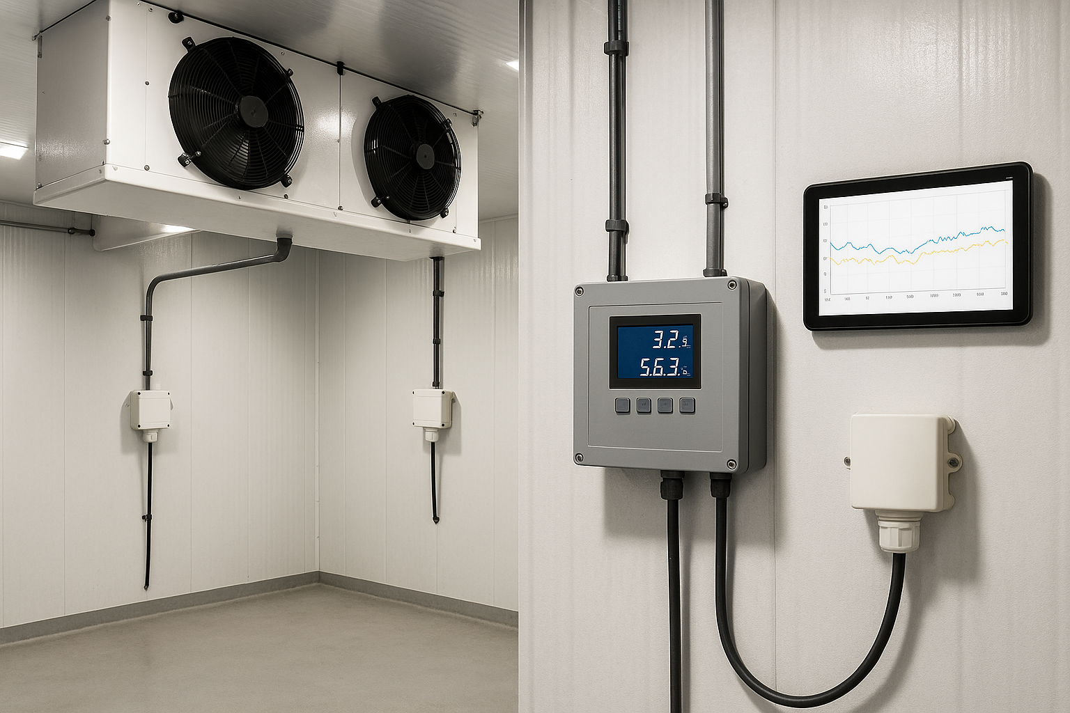 Monitoreo de Temperatura y Humedad para Cuartos Fríos