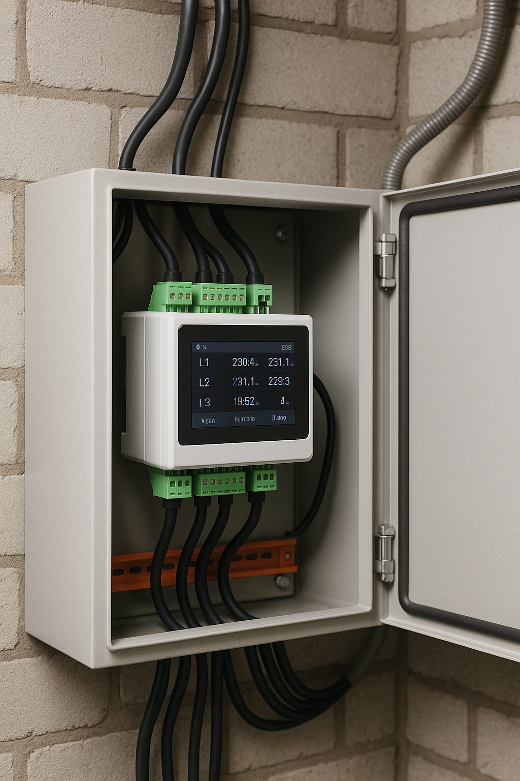 Sistema de Medición de Energía Trifásica