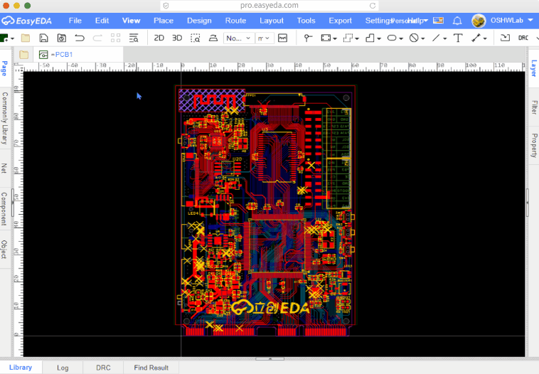 Diseño de PCB en EasyEDA Pro
